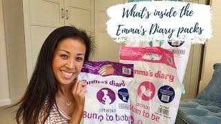 What's inside the Emma's Diary packs