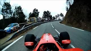 Onboard with David Hauser (Dallara GP2) - Course de côte du Col Saint Pierre 2012