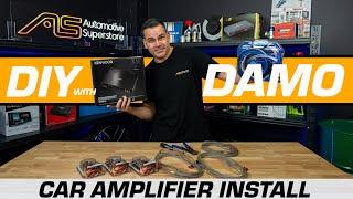 HOW TO INSTALL AN AMP IN YOUR CAR | 5CH AMPLIFIER AND AMP WIRING KIT | DIY MADE EASY - HOW TO