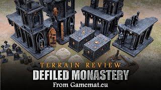 *NEW* Terrain Review | Defiled Monastery by Gamemat.eu