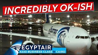 EGYPTAIR A330 Business Class  Dubai  Cairo  How Bad Could it Be? 