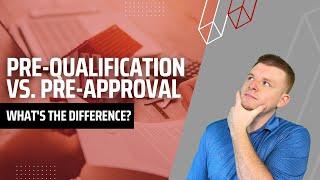 Video 6   Approval vs  Pre qualification   Noah Jenkins