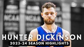 Hunter Dickinson 2023-24 Kansas Jayhawks Highlights