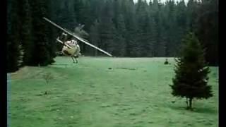 BO-105 low level flight