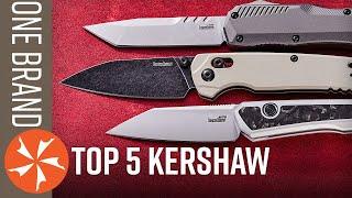 Top 5 Kershaw Knives - One Brand Collection Challenge