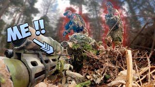 MAX Level Ghillie Suit SO GOOD I Got Stepped On!  (Airsoft BB Sniper)