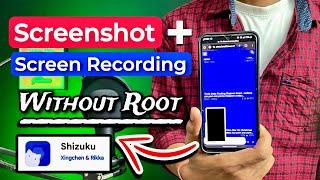 Take Screenshot On Restricted Apps | Record Screen On Restricted Apps | Without Root | No Root