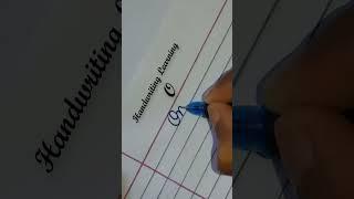 How to write Capital letter O || Cursive writing practice || Country Name