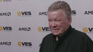 William Shatner talks Creative Excellence at the VES Awards