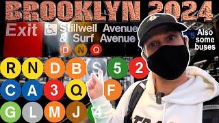 BROOKLYN All Trains All Stations 2024!