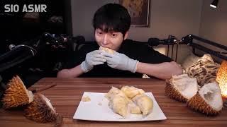 지옥의 악취 과일  두리안  2kg 도전 먹방! 과일의 왕냄새주의 DURIAN fruit eating show asmr sio 시오