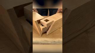 Amazing wood connection with strong mortise and tenon joint