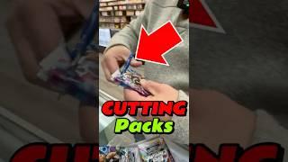 How He Opens Packs Of Sports Cards Will SHOCK YOU