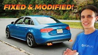 I DIY fixed my Cheap Audi S4 and Made it Sound like a HELLCAT!