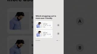 Which Shopping cart is more user friendly