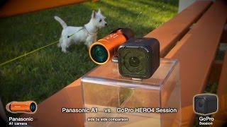 GoPro HERO4 Session vs Panasonic HX-A1 // Promaksa EPIC Media