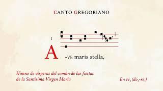 "Ave maris stella" – Hymn in honour of the Blessed Virgin Mary – Gregorian Chant