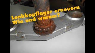 Wie und warum Lenkkopflager wechseln? Do it yourself Anleitung