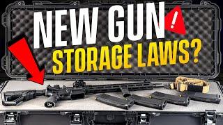 New Gun Storage Law UNCONSTITUTIONAL?!