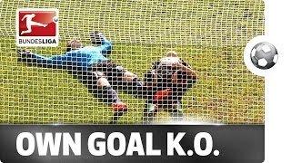 Epic Own Goal Knockout!