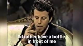 Tom Waits - Reality is for people who can't face drugs