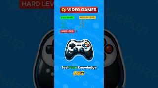 Test Your Video Games Knowledge 