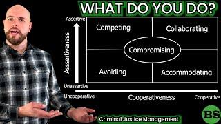 Strategies for Managing Conflict | Criminal Justice Management