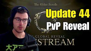 Sekaar Live Reacts To ESO PvP Update 44 - [Elder Scrolls Online]