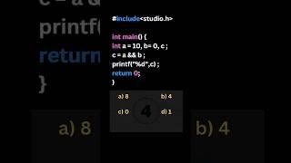 "Can You Solve This C Puzzle!   #coding #shorts #cprogramming #happycoding #lovecoding #11march #fy