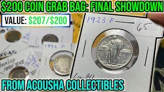 Grand Finale: $200 Rare Coin Grab Bag Unboxing vs. @Silverpicker (All The Marbles) - Who Will Win?!