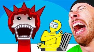 AMONG US VS SPRUNKI! (Funny Animations)