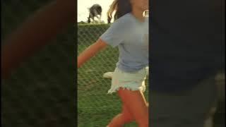 Young woman appreciating horses #shorts By Nimble Animals