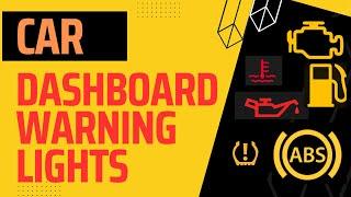 Common Car DASHBOARD WARNING LIGHTS and What They Mean ! 