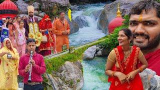 Hp-32 हिमाचल के गाँव में बारिश के मौसम में शादी और झरने  देवभूमि? Devbhoomi Himachal Khaniyara