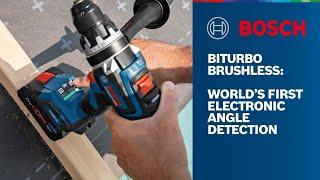 Bosch Professional BITURBO Brushless | Electronic Angle Detection