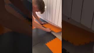 The most satisfying flooring ever?? PVC Garage Floor Tiles by Garage Style Ltd