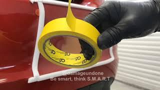 SMART repair Masking, UV Priming and sanding by Damage Undone