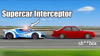 What If Police Actually Used Supercars?