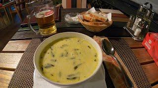 I tasted a beer and a romanian soup  [ENG SUB]