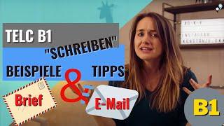 telc B1, Teil "Schreiben" - Beispiel und Tipps (Brief/E-Mail)