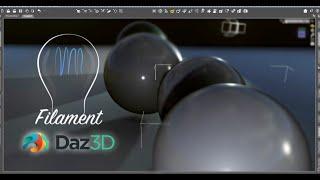 enable DOF, bloom and more - DAZ Studio Filament PBR