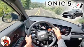 Hyundai Just Made the First Enthusiast EV // IONIQ 5 N Drive Review (POV)