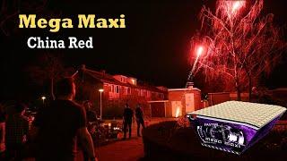  Mega Maxi | Fantastische kleurenwaaier | 192 shots Z-shape | China red