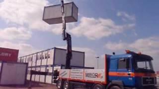 MIBOR MAN 35.463+ mega żuraw HIAB 550