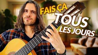 L’exercice de guitare qui a changé ma vie.