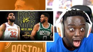 MUSALOVEL1FE Reacts to New York Knicks vs Boston Celtics (Full Game Highlights)