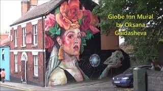 Exploring Glastonbury Mural Trail August 2020