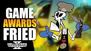 helldivers 2 isn't nominated for game of the year?!