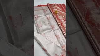 Saree Price.3999/.Semi Kanchi Pattu Silk Sarees .3D design..Dm for order what's app no 9052032054