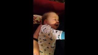 Baby Boy Laughing Hysterically at Daddy Being Electrocuted